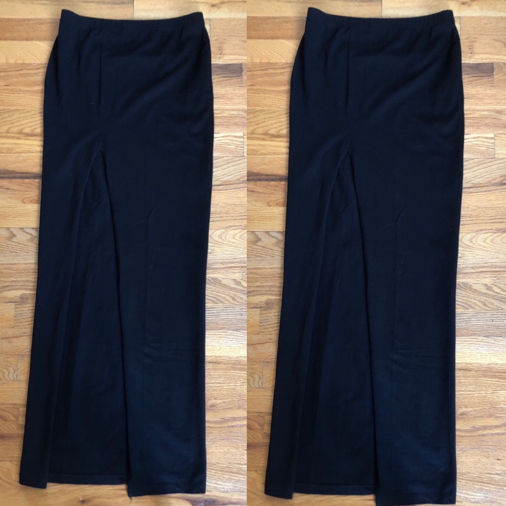 Asos High Waist Slit Maxi Skirt